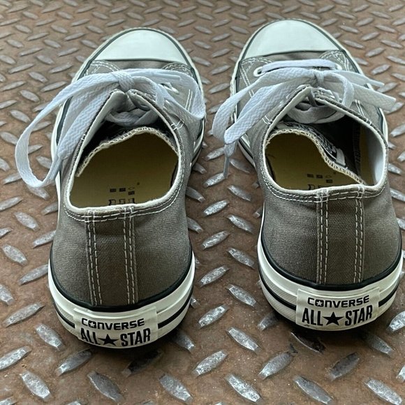 Converse All Star Shoes Lace Up GrayWhite Unisex Sneaker Size 8Men 10Women - Picture 11 of 12